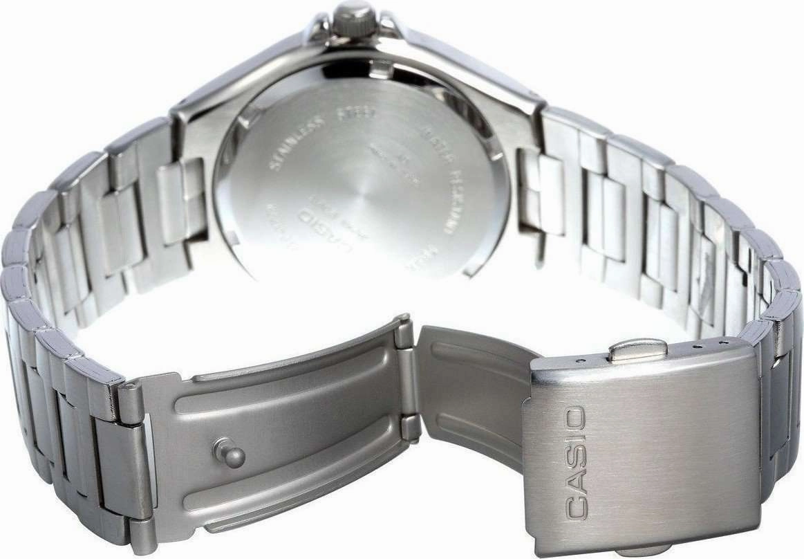 Casio MTP-1228D-2AVDF Silver Stainless Steel Strap Watch for Men