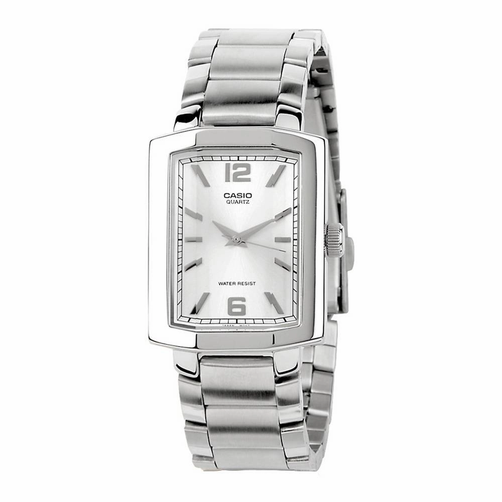 Casio MTP-1233D-7ADF Silver Stainless Steel Strap Watch for Men