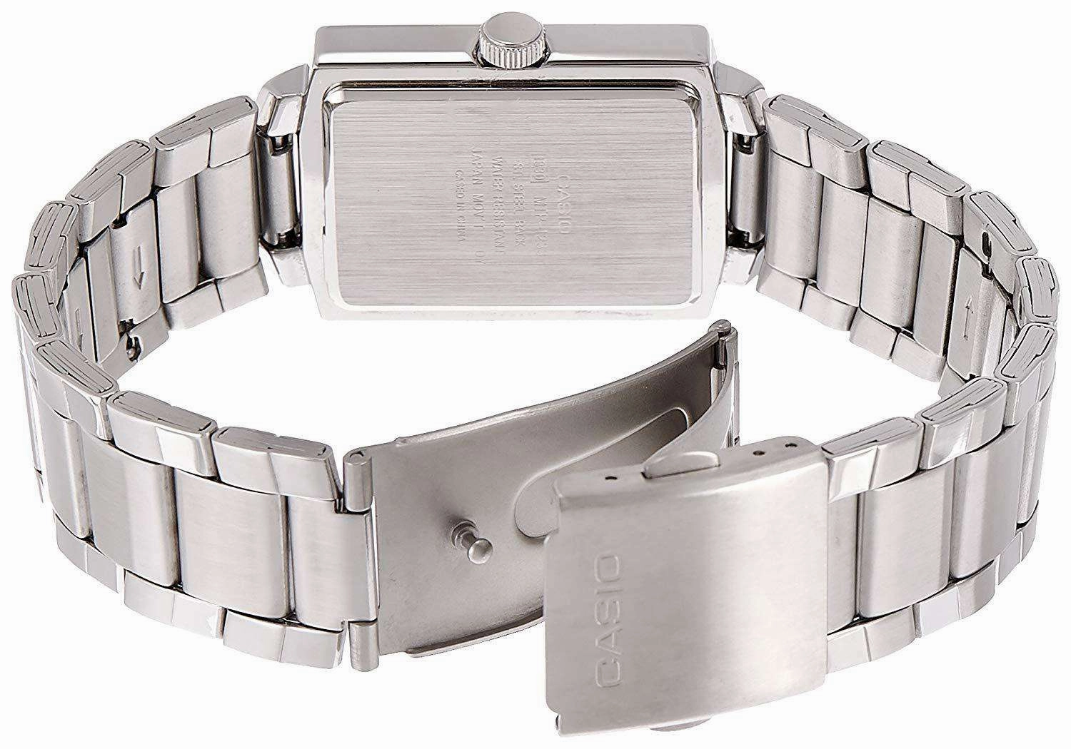 Casio MTP-1233D-7ADF Silver Stainless Steel Strap Watch for Men