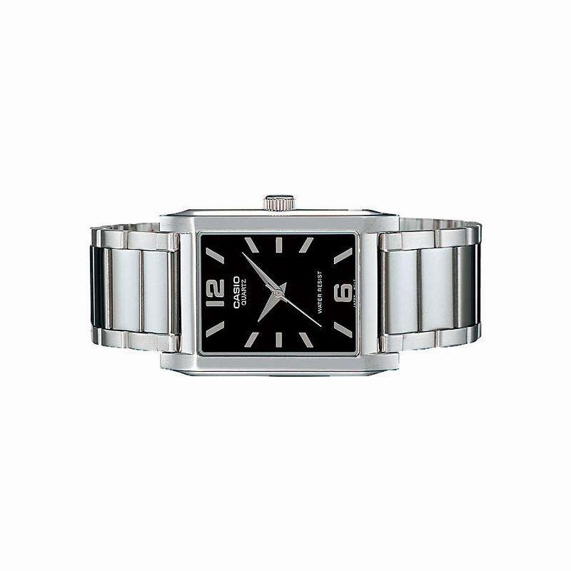 Casio MTP-1235D-1ADF Silver Stainless Steel Strap Watch for Men