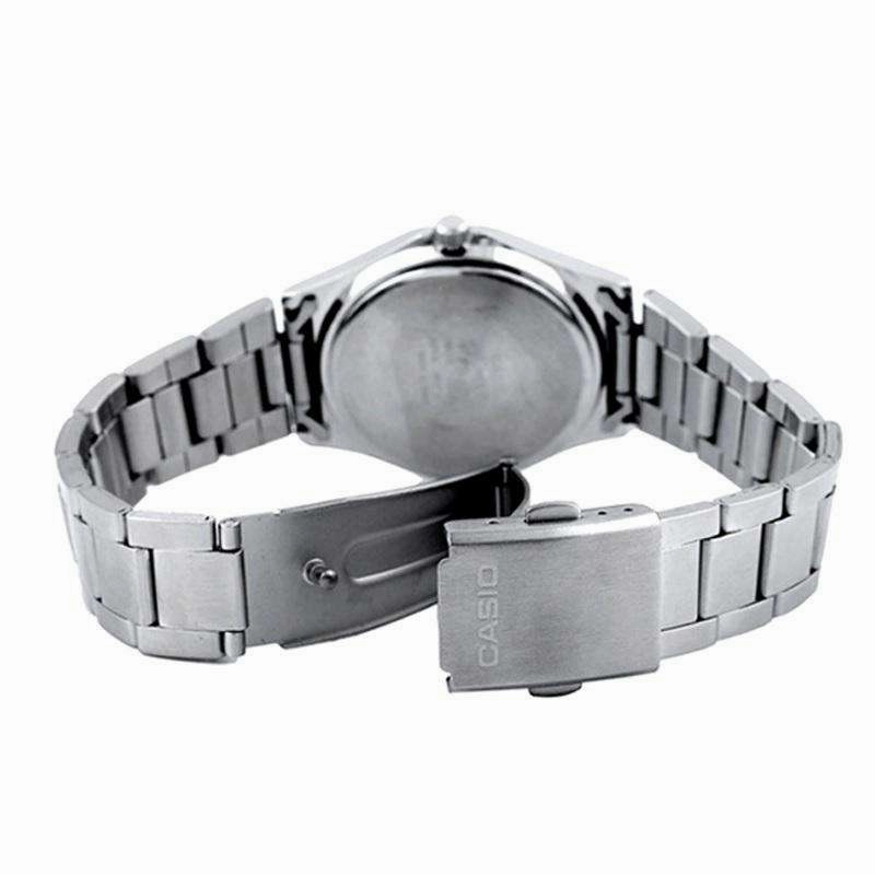 Casio MTP-1240D-1ADF Silver Stainless Steel Strap Watch for Men