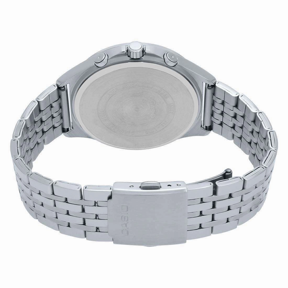 Casio MTP-E316D-1A Silver Stainless Watch for Men