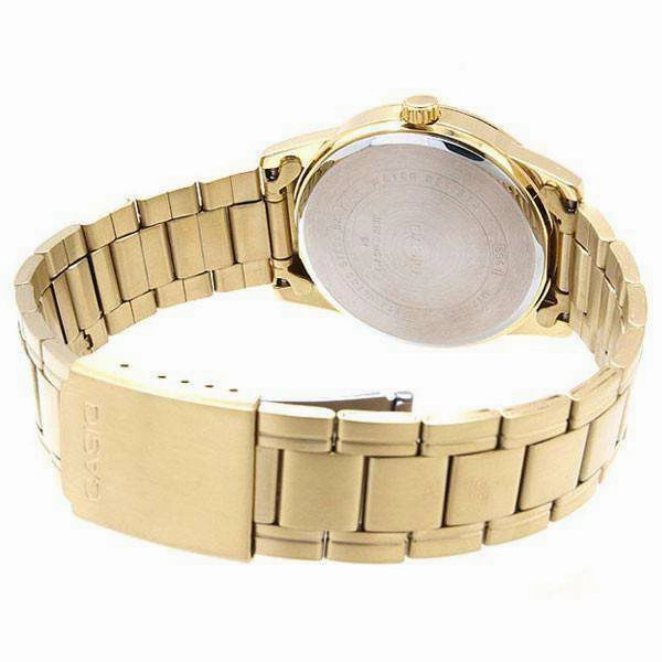 Casio MTP-V001G-9B Gold Plated Watch for Men