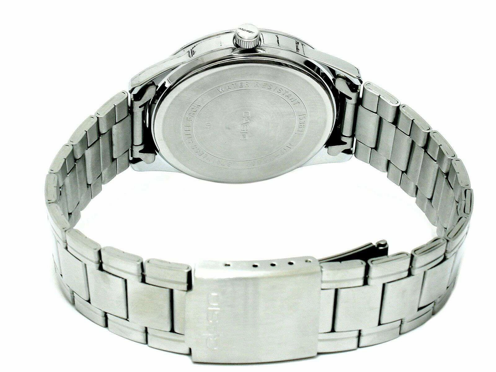Casio MTP-V005D-2B1 Silver Stainless Watch for Men