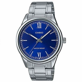 Casio MTP-V005D-2B1 Silver Stainless Watch for Men