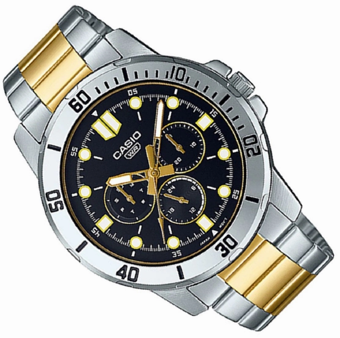 Casio MTP-VD300SG-1E Analog Stainless Steel Strap Watch For Men