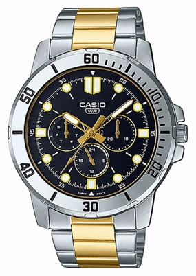 Casio MTP-VD300SG-1E Analog Stainless Steel Strap Watch For Men