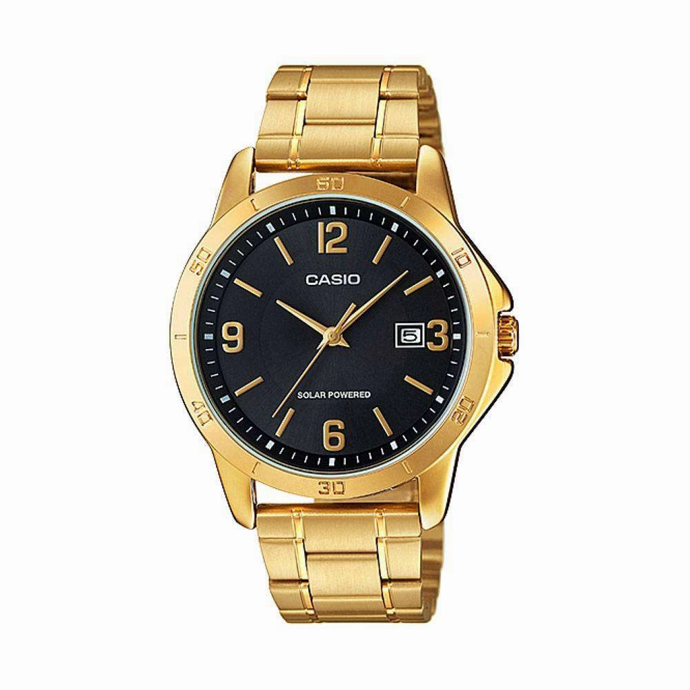 Casio MTP-VS02G-1A Gold Plated Watch For Men
