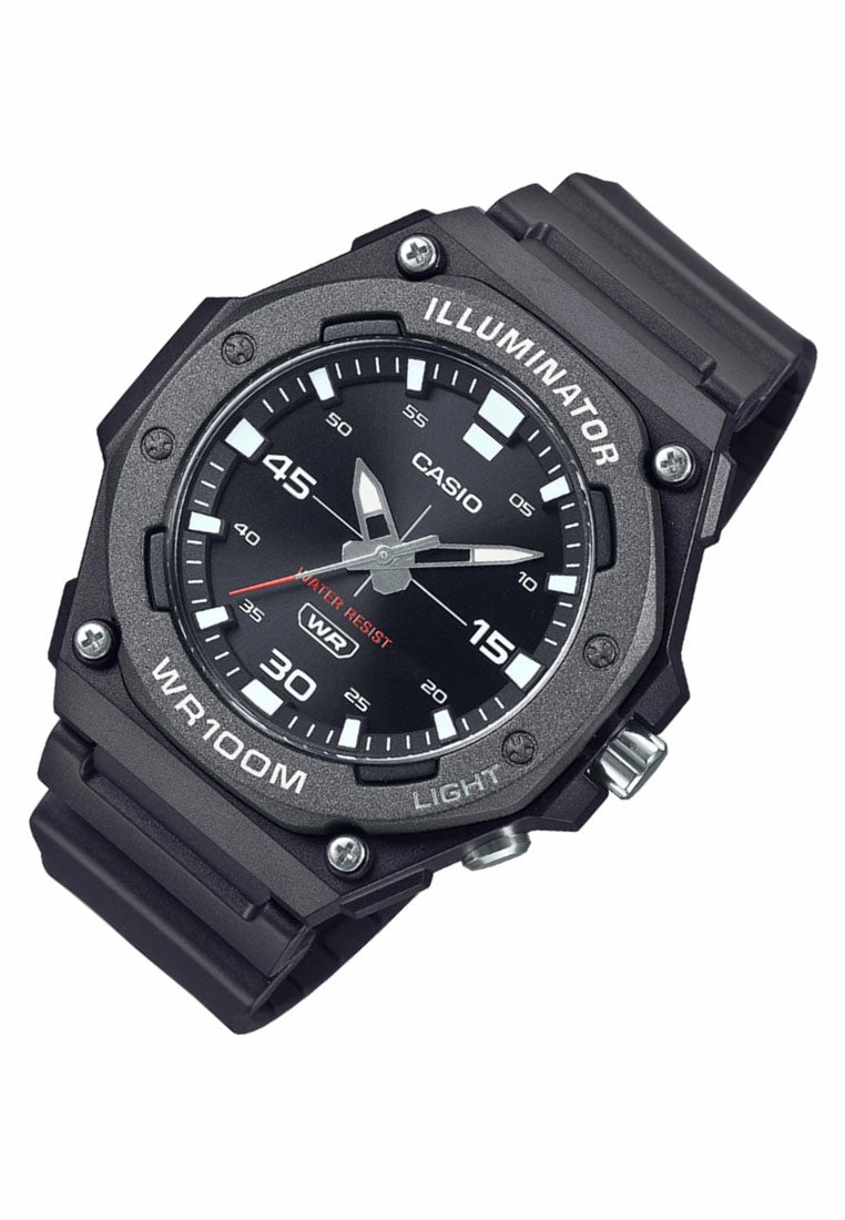 Casio MW-620H-1A Analog Rubber Strap Watch for Men