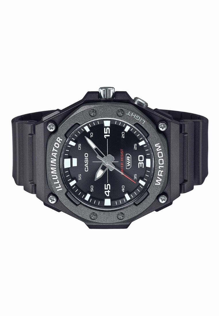 Casio MW-620H-1A Analog Rubber Strap Watch for Men