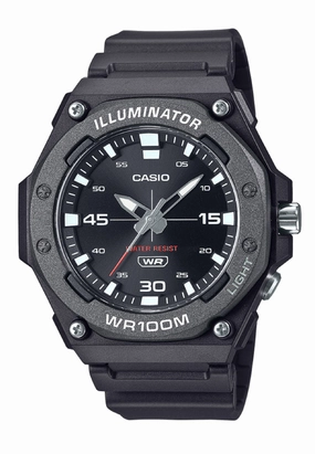 Casio MW-620H-1A Analog Rubber Strap Watch for Men