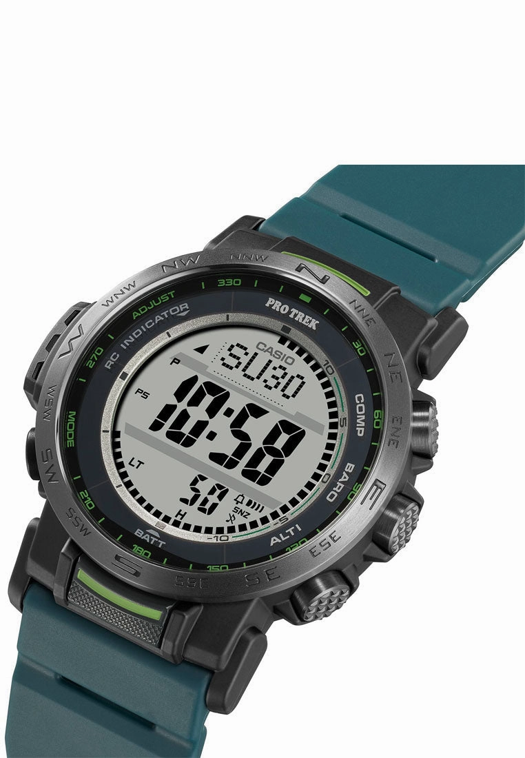 Casio Pro Trek PRW-35Y-3DR Digital Rubber Strap Watch For Men