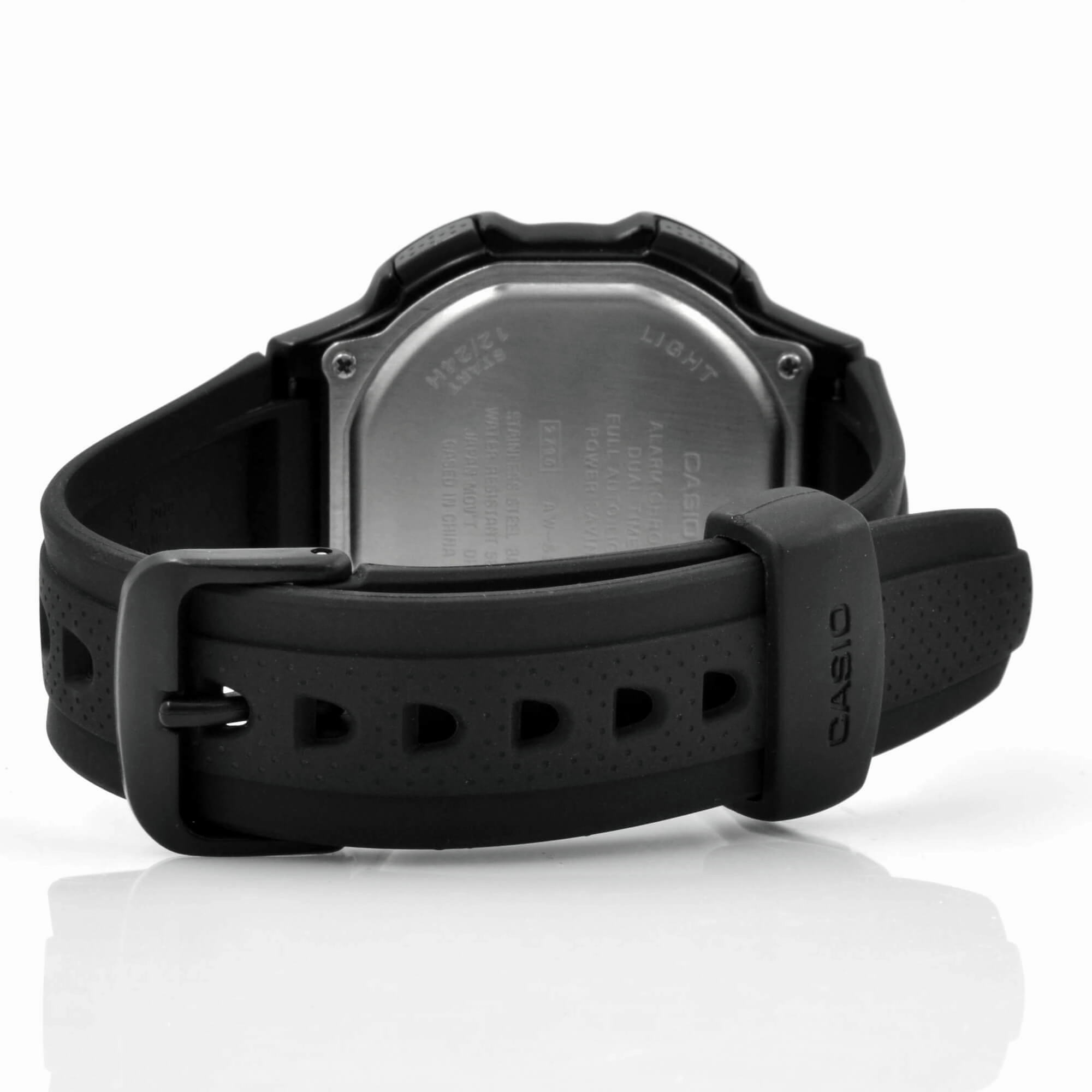 Casio Stainless Steel Case Black Band Watch | AWS-90-9A