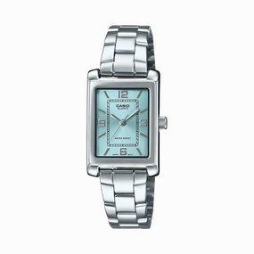 Casio Standard Ana Tunneau Stainless Steel Watch LTP1234DD-2A