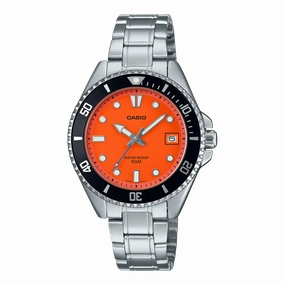 Casio Standard Analogue Diver Stainless Steel Watch MDV10D-4A1