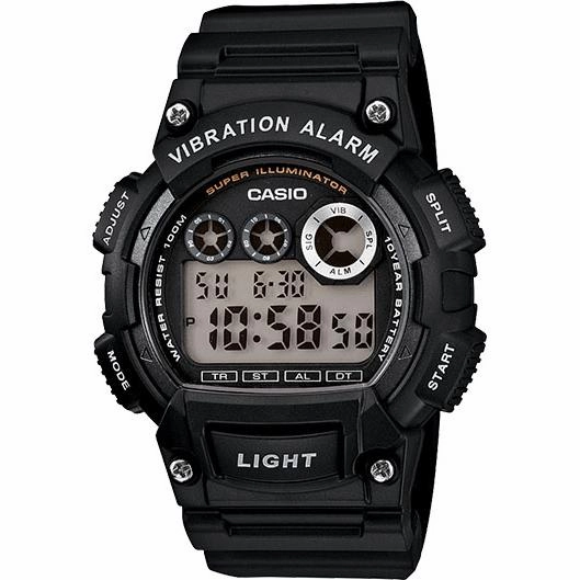 CASIO STANDARD COLLECTION MENS 100M - W-735H-1AVDF