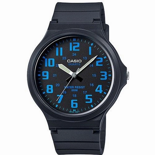 CASIO STANDARD COLLECTION MENS 50M - MW-240-2BVDF