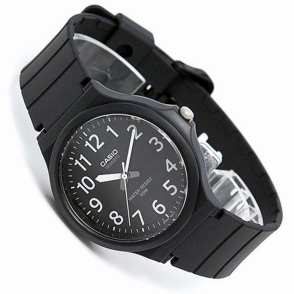 Casio Standard MW-240-1BVDF  Black Resin Strap Unisex Watch