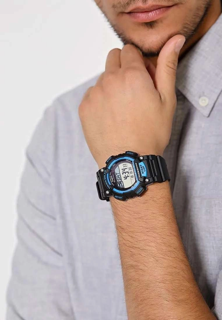Casio STL-S100H-2A Black Resin Strap Watch for Men