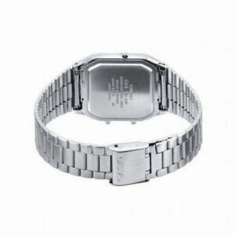 Casio Vintage AQ-230A-7B Silver Stainless Watch Unisex