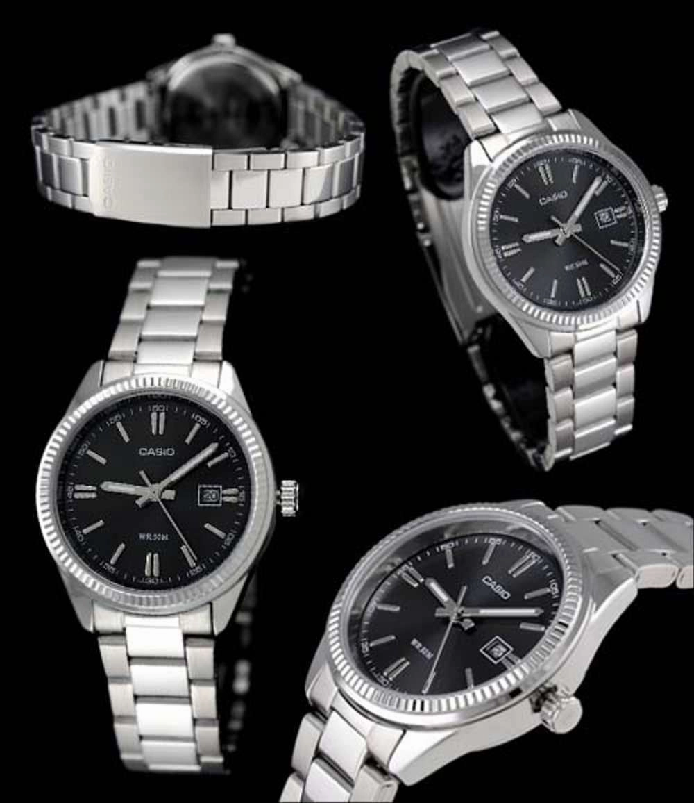 Casio Vintage LTP-1302D-1A1VDF Silver Watch for Women