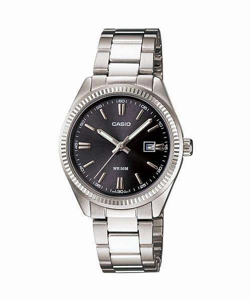 Casio Vintage LTP-1302D-1A1VDF Silver Watch for Women
