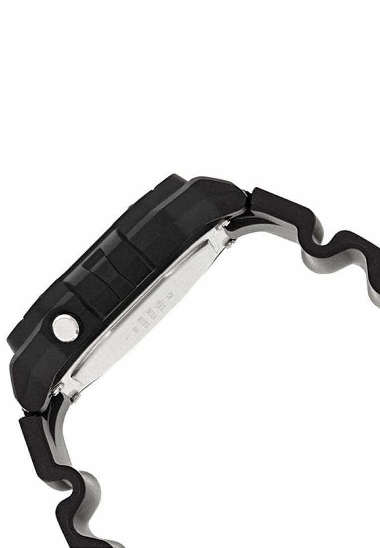Casio W-218H-1B Black Resin Strap Watch for Men