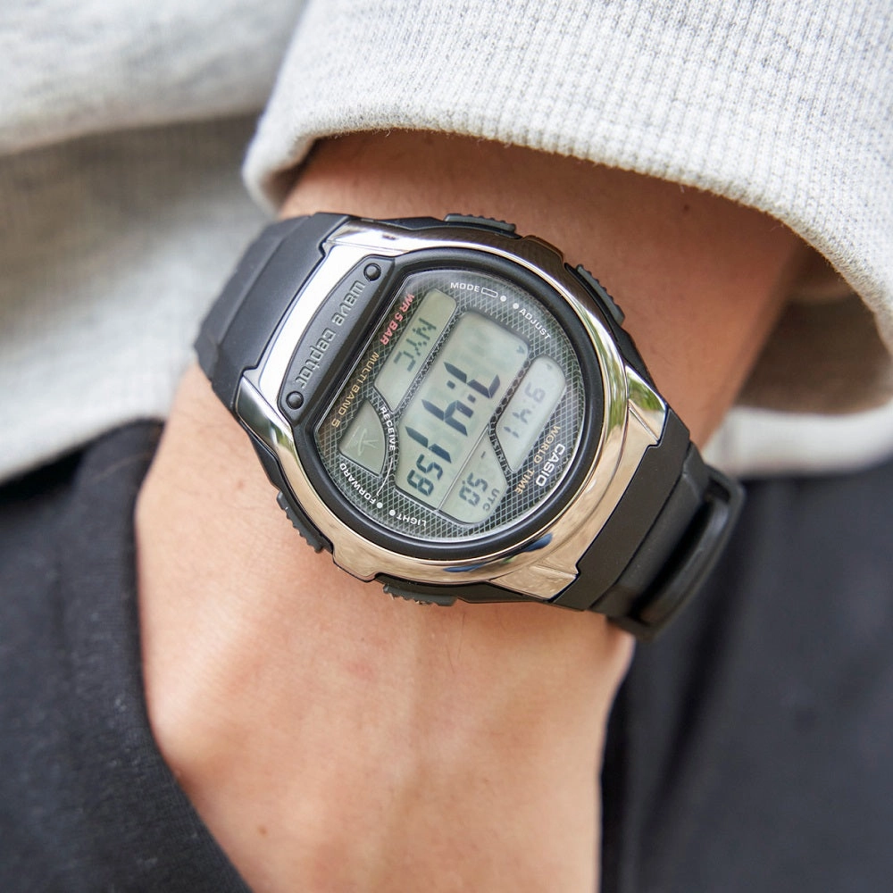 Casio Wave Ceptor World Time Digital Watch WV-58R-1AEF