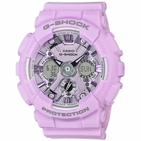 Casio Women's Ana-Digital Watch - G-Shock S Ana-Digi Dial Strap Dive | GMAS120DP-6A