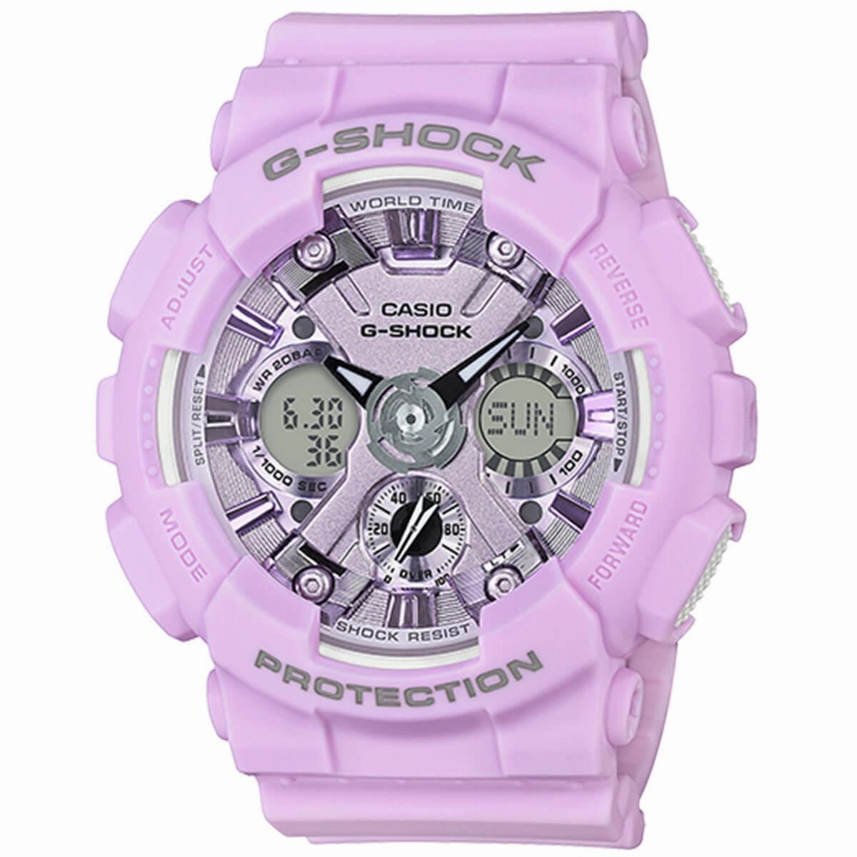 Casio Women's Ana-Digital Watch - G-Shock S Ana-Digi Dial Strap Dive | GMAS120DP-6A