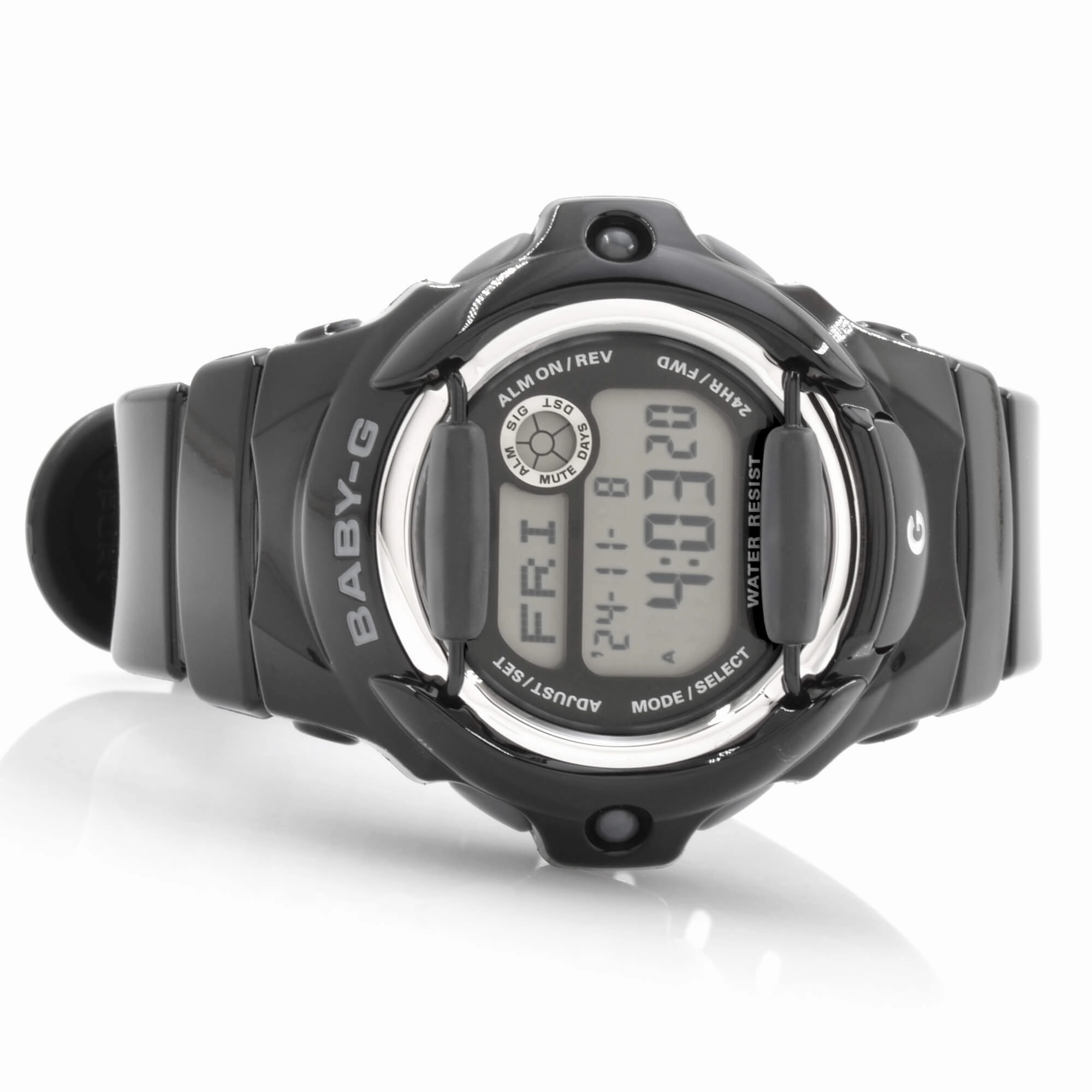Casio Women's Dive Watch - Baby-G Grey Digital Dial Resin Strap | BG169R-1