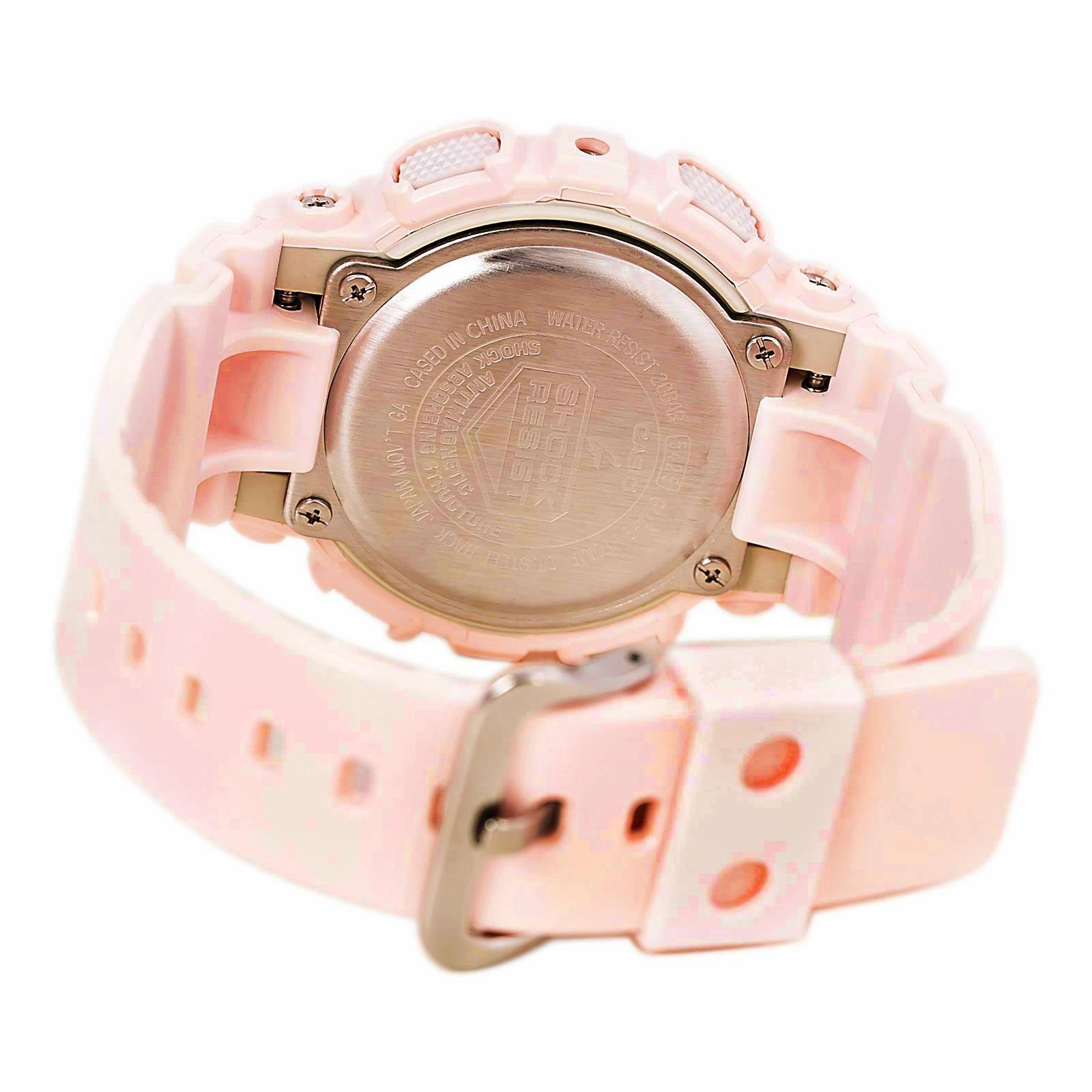 Casio Women's G-Shock Ana-Digi Pink Dial Watch | GMAS110MP-4A1
