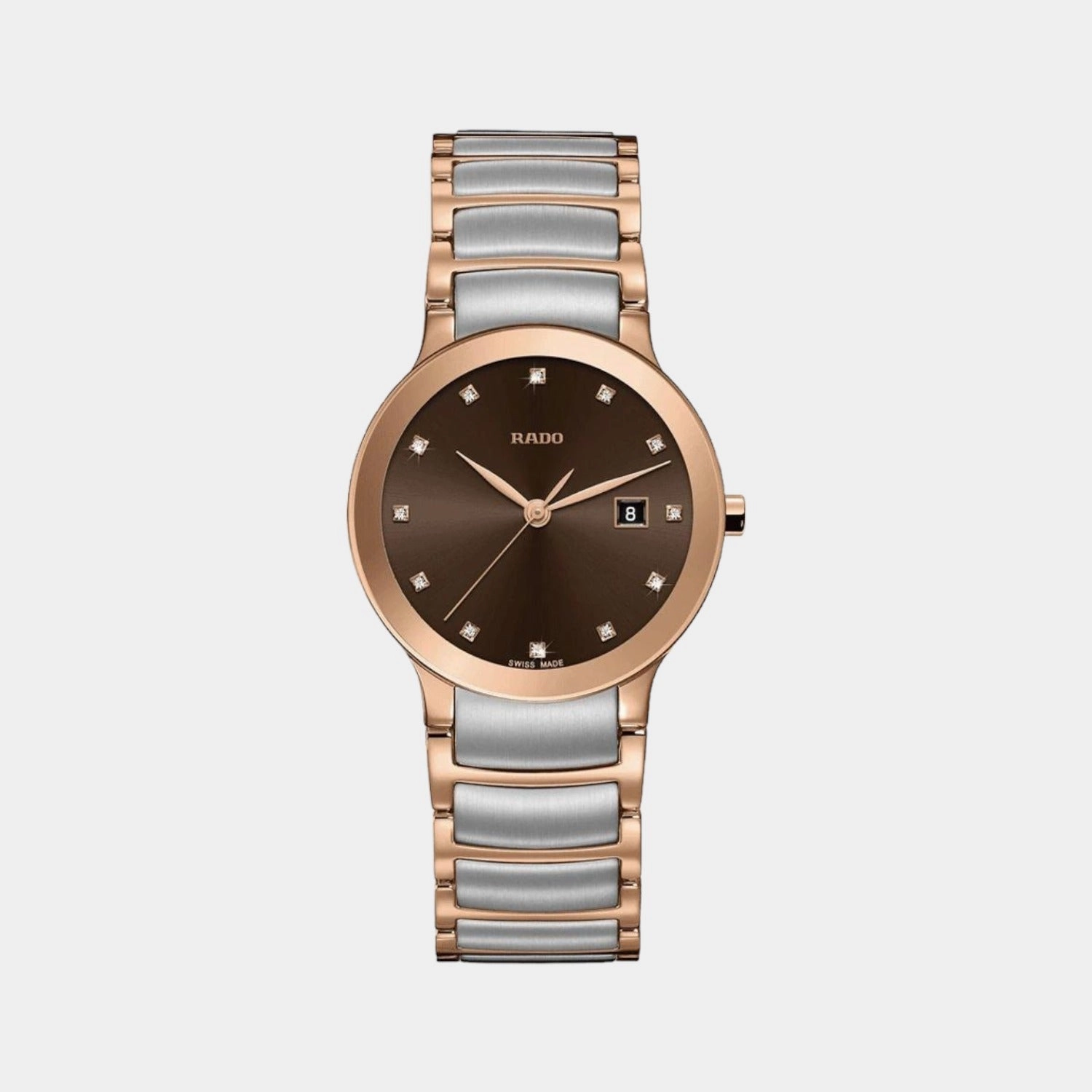Centrix Women Quartz Brown Dial Analog Stainless Steel Watch R30555723