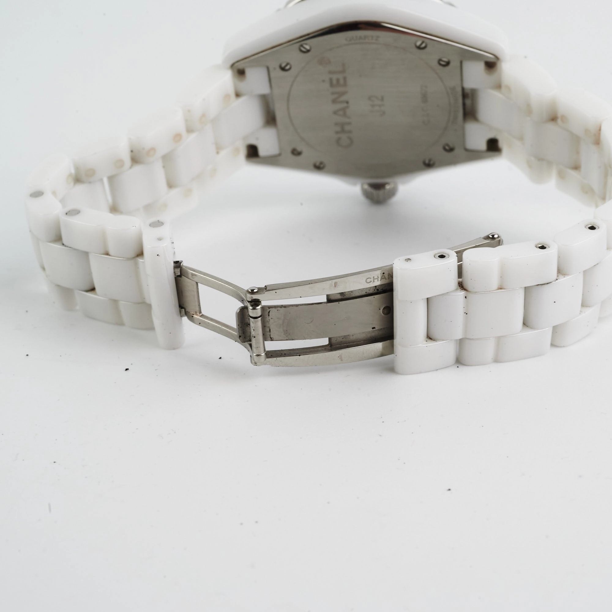 Chanel J12 White Watch 38MM Diamonds