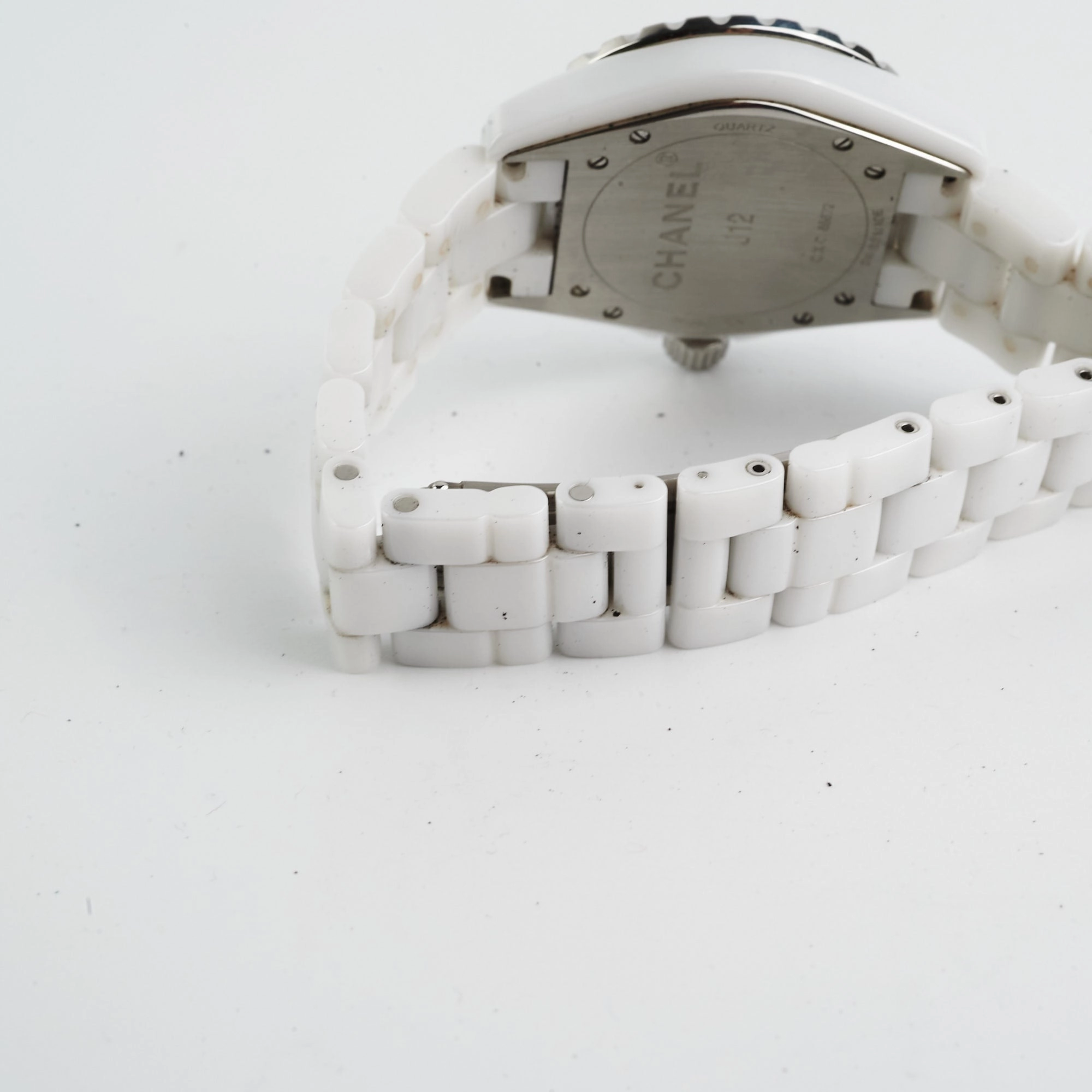Chanel J12 White Watch 38MM Diamonds