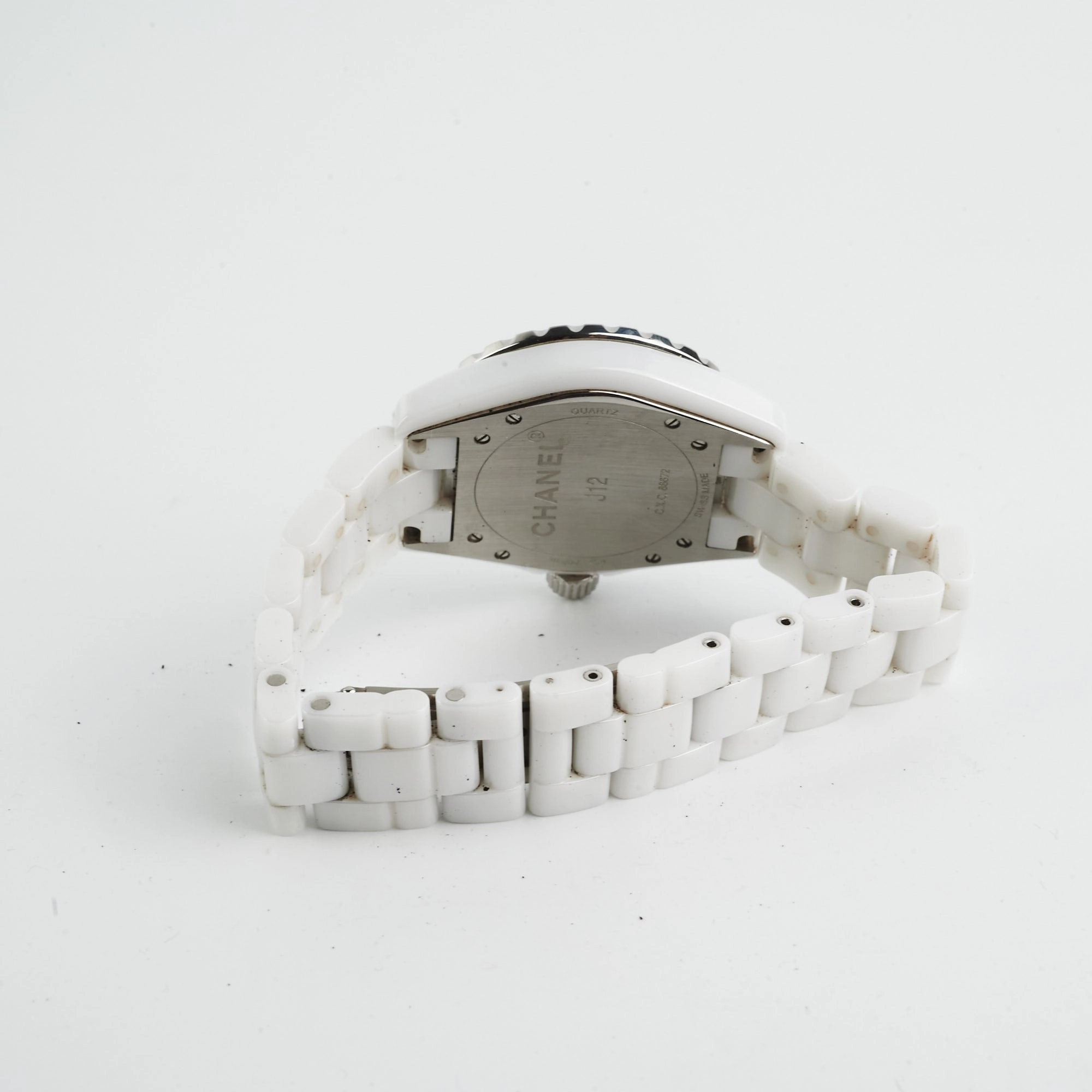 Chanel J12 White Watch 38MM Diamonds