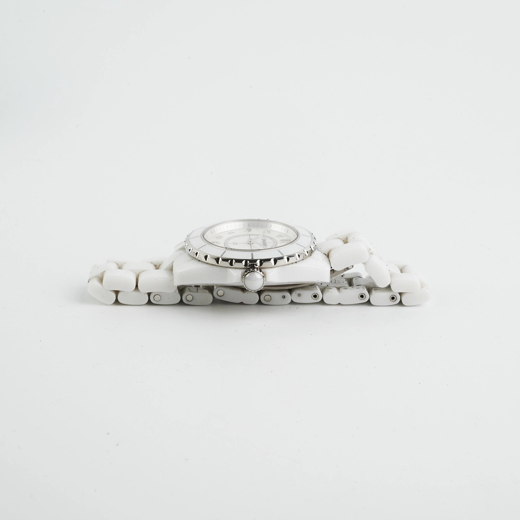 Chanel J12 White Watch 38MM Diamonds