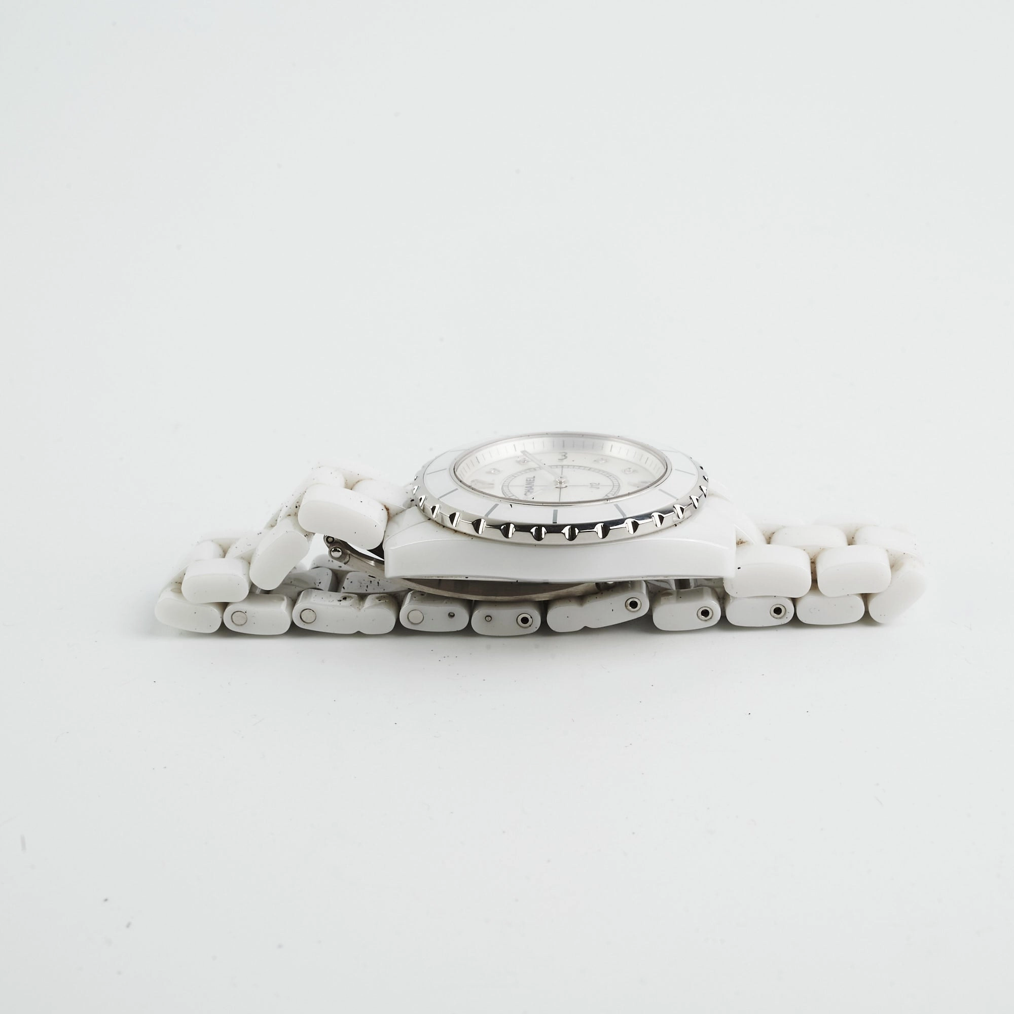 Chanel J12 White Watch 38MM Diamonds