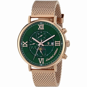 Christian Van Sant Men's Watch - Somptueuse LTD Automatic Green Dial Steel | CV1156