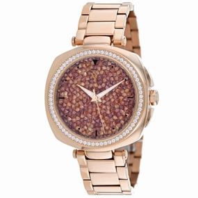 Christian Van Sant Women's Mirabella Orange Dial Watch