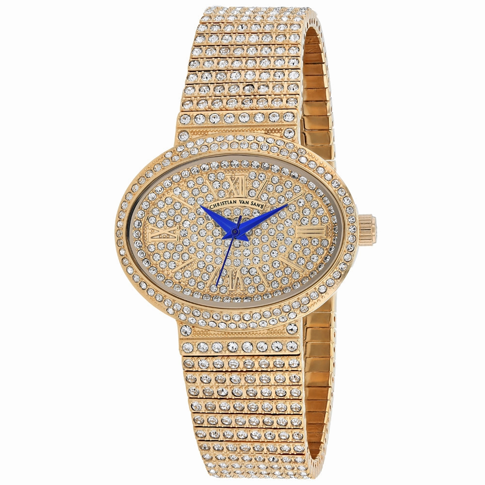 Christian Van Sant Women's Rose gold dial Watch