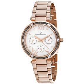 Christian Van Sant Women's Sienna White Dial Watch