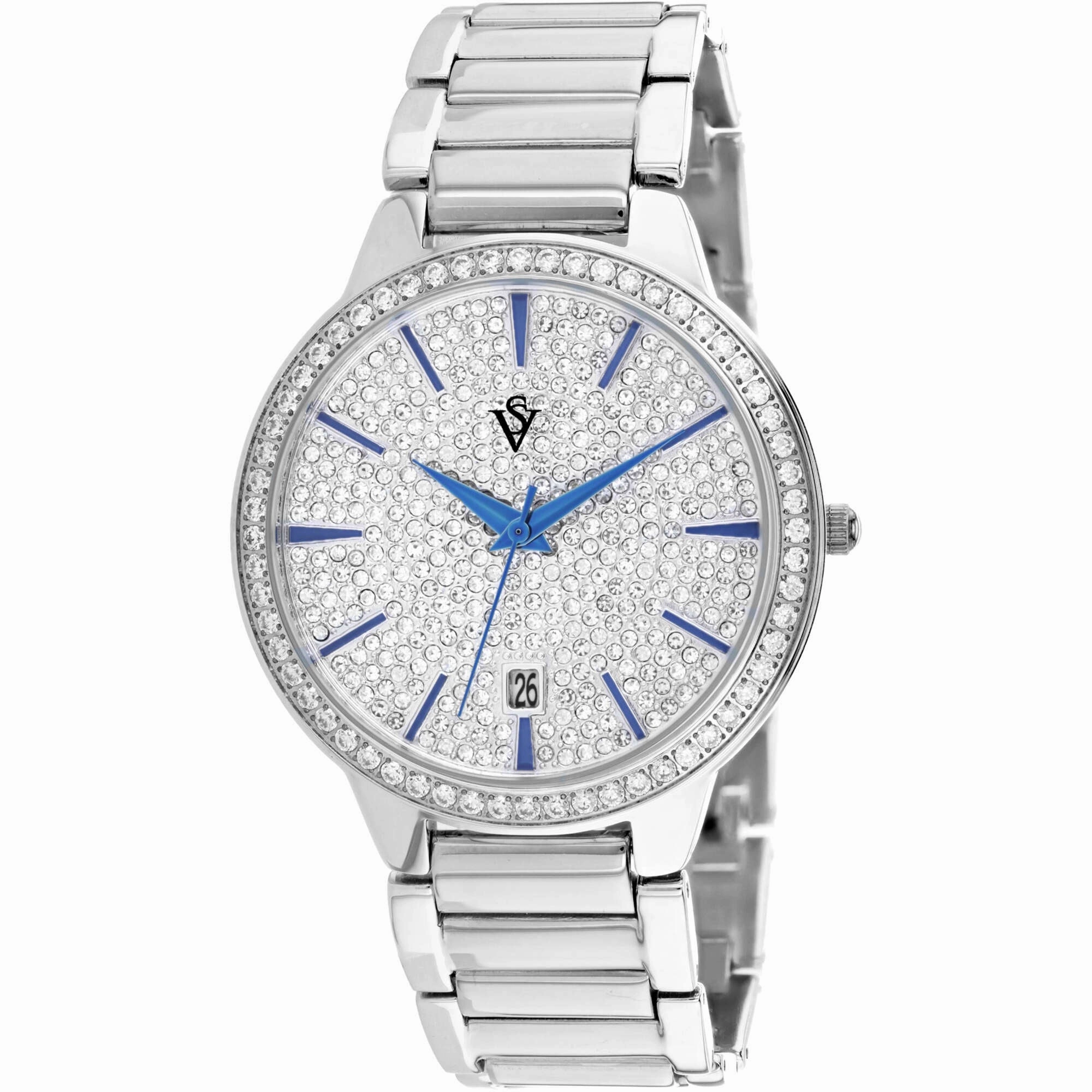 Christian Van Sant Women's Watch - Alessia Quartz Silver Dial Bracelet | CV0292A