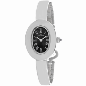 Christian Van Sant Women's Watch - Anora Quartz Black Dial Silver Bracelet | CV4331