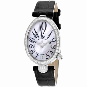 Christian Van Sant Women's Watch - Florentine Quartz Black Leather Strap | CV4290
