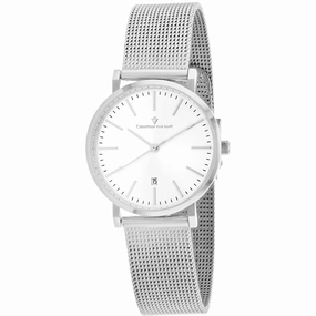Christian Van Sant Women's Watch - Paradigm Quartz Silver Dial Bracelet | CV4223