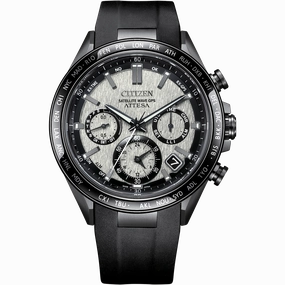Citizen Attesa Satellite Eco-Drive Polyurethane Band Watch CC4055-14H