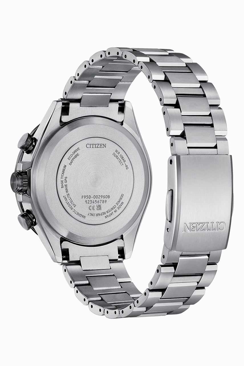 Citizen Attesa Satellite Eco-Drive Titanium Watch CC4058-67X