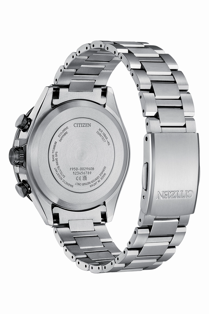 Citizen Attesa Satellite Eco-Drive Titanium Watch CC4058-67X
