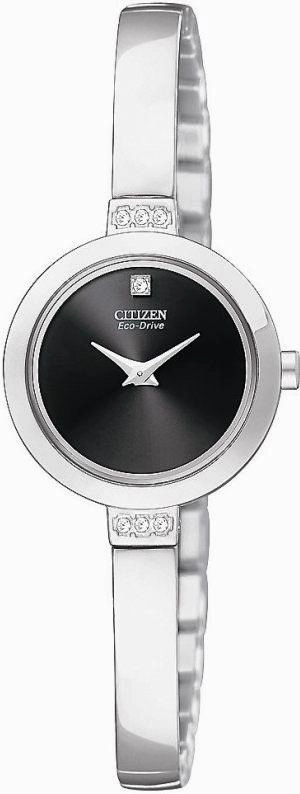Citizen EW9920-50E Women's Silhouette Crystal Bangle Watch